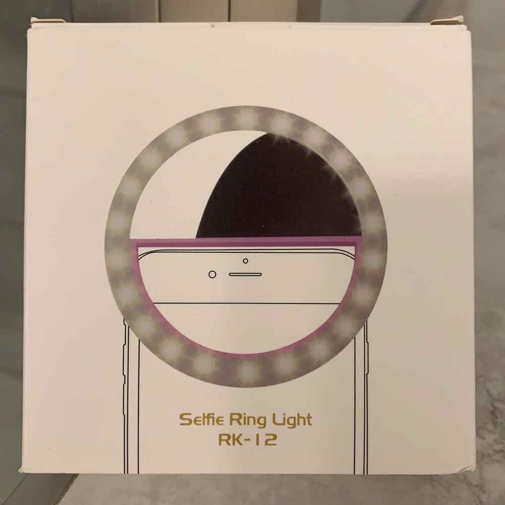Selfie ring light